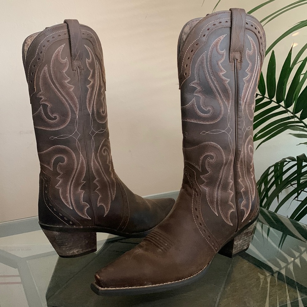 ARIAT Heritage Western X Toe Cowgirl Boots - Snip Toe